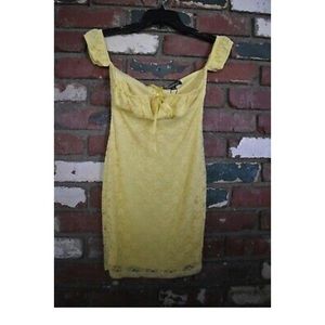 BNWT girly,  yellow sundress